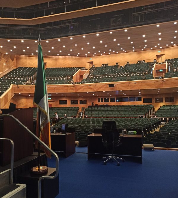Sitting of 33rd Dáil at the Convention Centre
